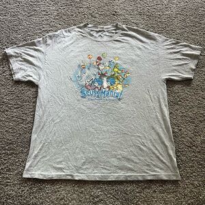 VTG Dr Seuss Seussmania T Shirt Universal Grinch Cat in Hat Horton Sneetch Sz XL